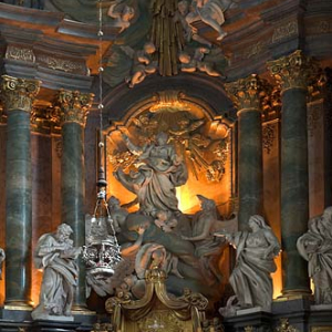 Wnętrze Klasztoru na Jasnej Górze